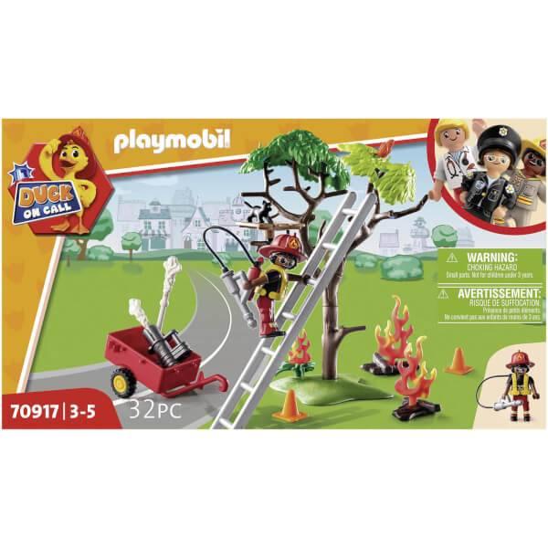 Playmobil D.O.C.- Fire Rescue Action: Cat Rescue (70917)商品第6张图片规格展示