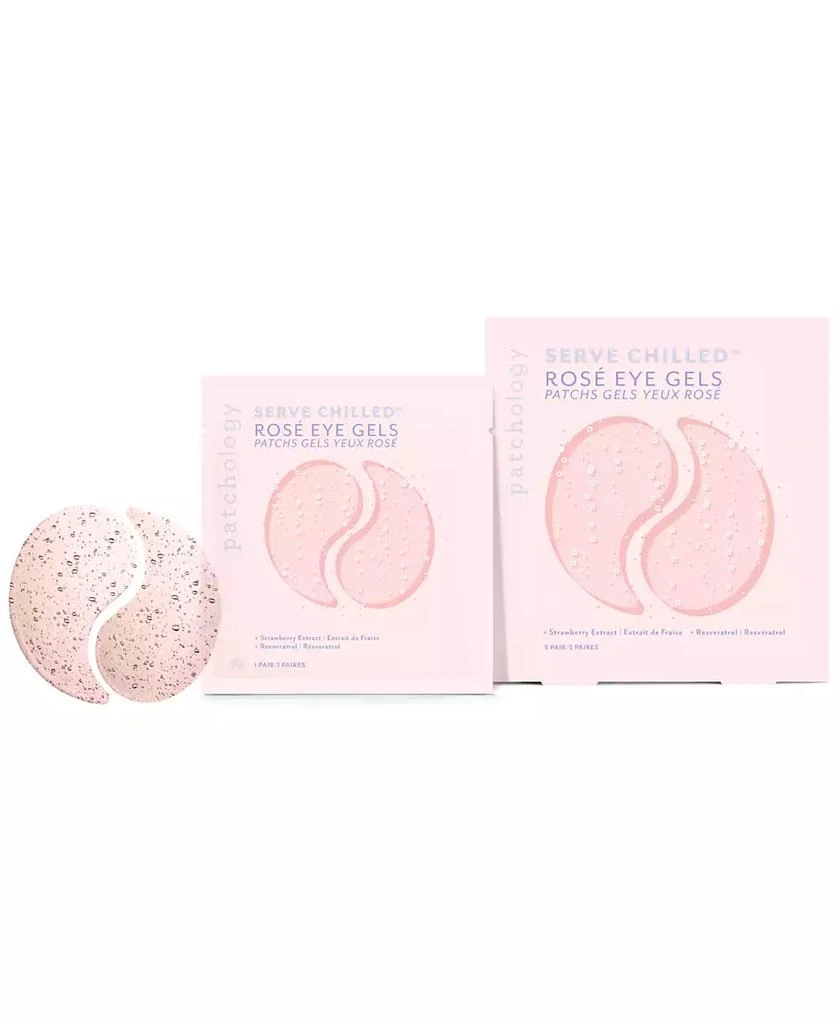 商品Patchology|Serve Chilled Rosé Eye Gels, 5 pairs,价格¥113,第1张图片