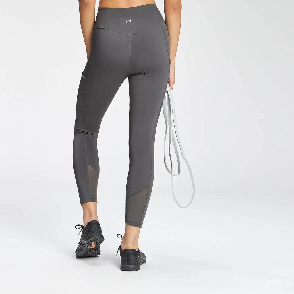 商品Myprotein|MP Women's Tempo 7/8 Repreve® Leggings - Carbon,价格¥143,第3张图片详细描述