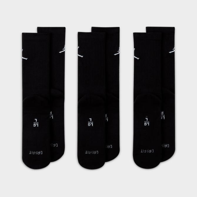 商品Jordan|Jordan Jumpman 3-Pack Crew Socks,价格¥162,第4张图片详细描述