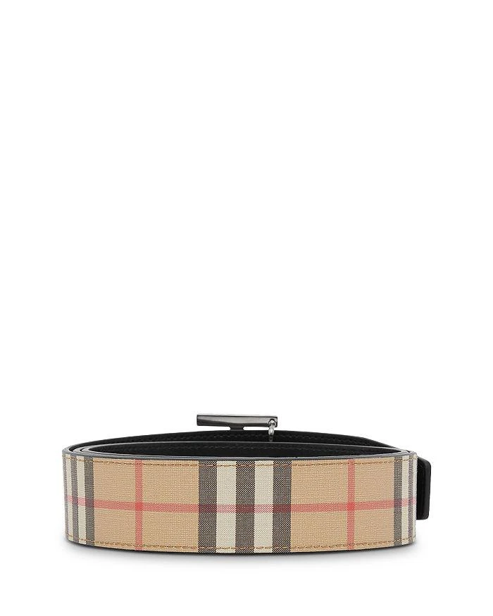 商品Burberry|Reversible Monogram Motif Vintage Check Belt,价格¥2892,第4张图片详细描述