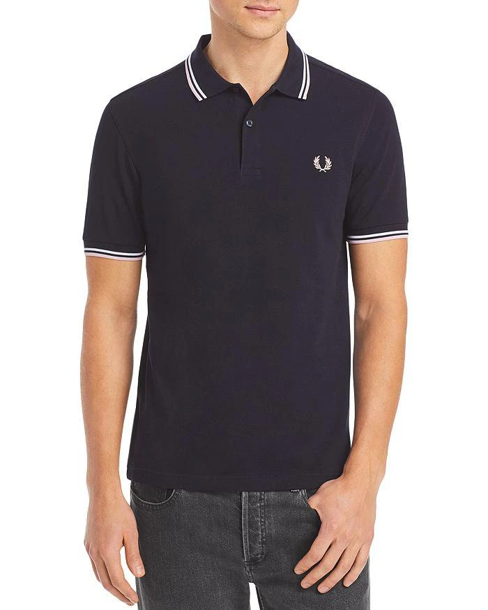 商品Fred Perry|Twin Tipped Slim Fit Polo,价格¥512,第1张图片