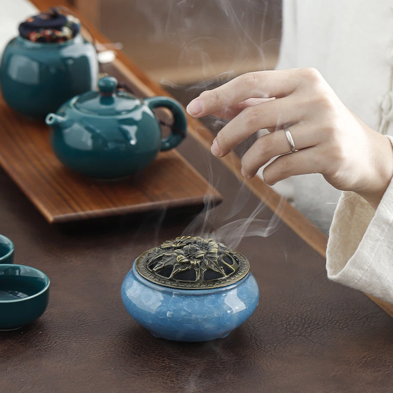 端午节国潮茶具套装檀香文创周年庆典礼物 商品