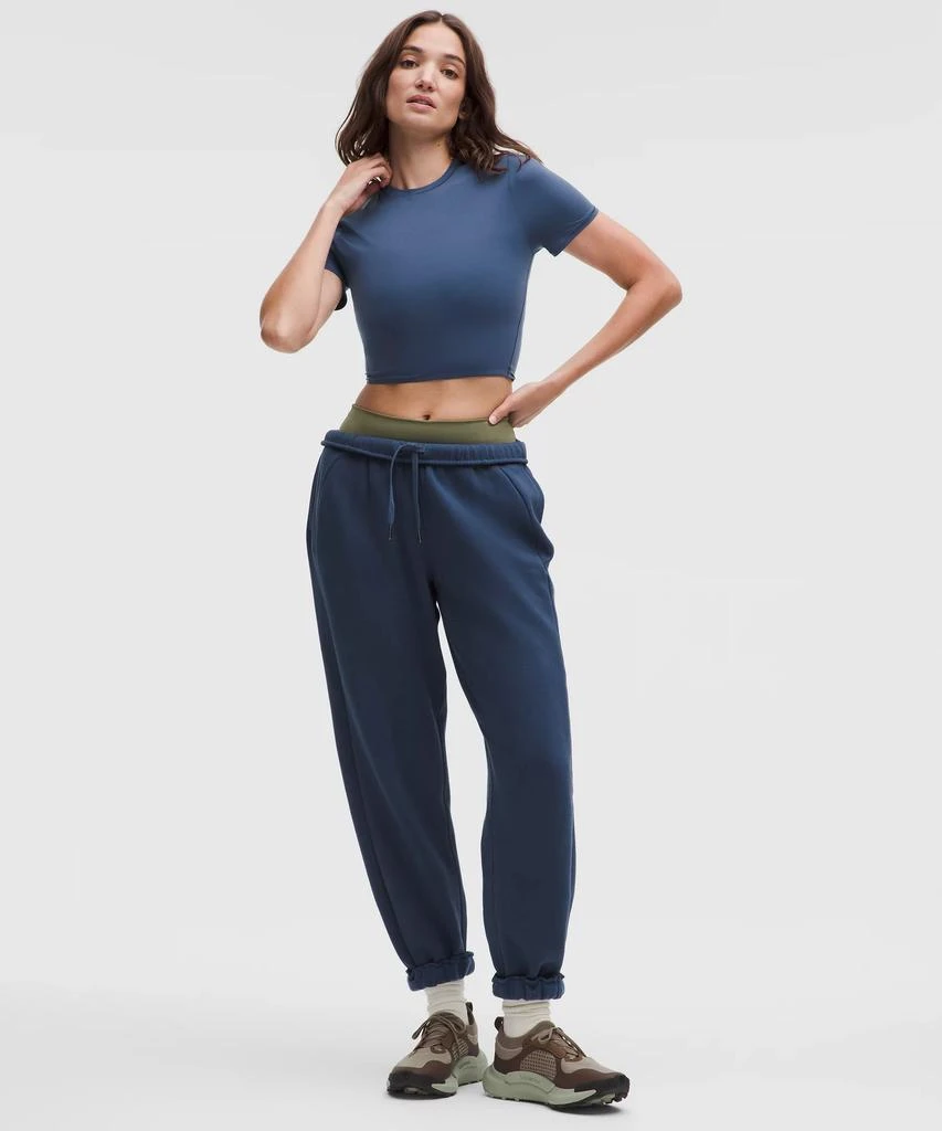 Wundermost Ultra-Soft Nulu Crewneck Cropped T-Shirt 商品