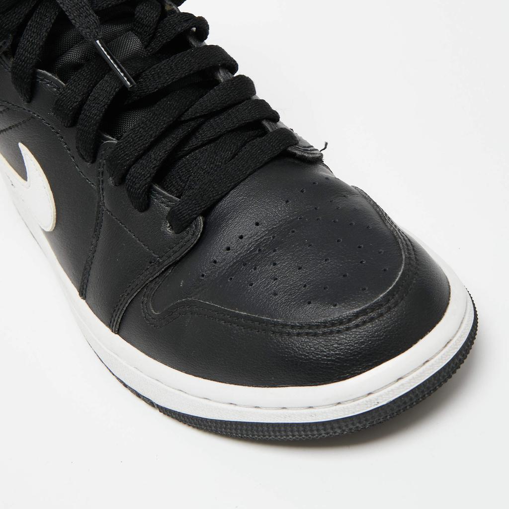 Air Jordan x Nike Black/White Leather Air Jordan 1 Retro High Yin Yang Sneakers Size 38.5商品第8张图片规格展示