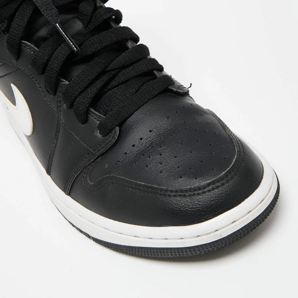 Air Jordan x Nike Black/White Leather Air Jordan 1 Retro High Yin Yang Sneakers Size 38.5 商品