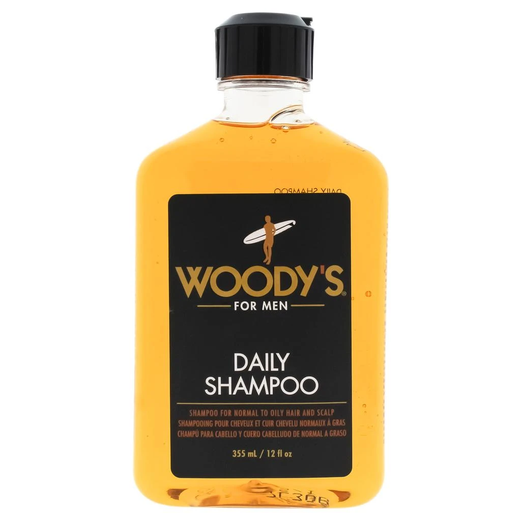 商品Woody's|Daily Shampoo by Woodys for Men - 12 oz Shampoo,价格¥183,第1张图片