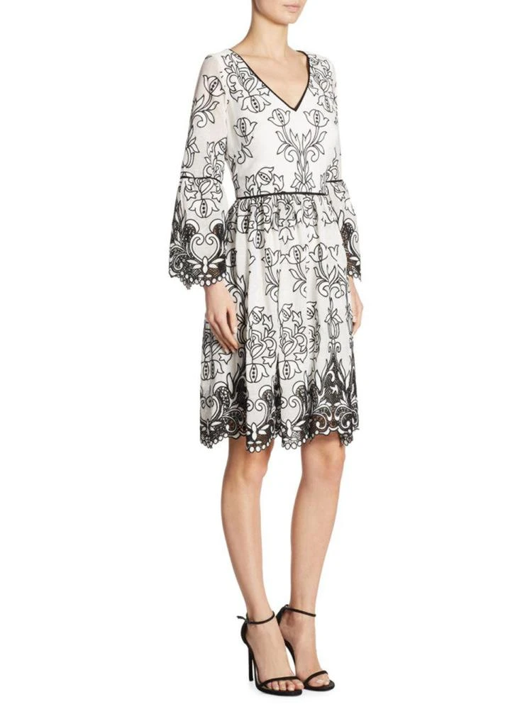 商品Badgley Mischka|Scalloped Cocktail Dress,价格¥1639,第1张图片