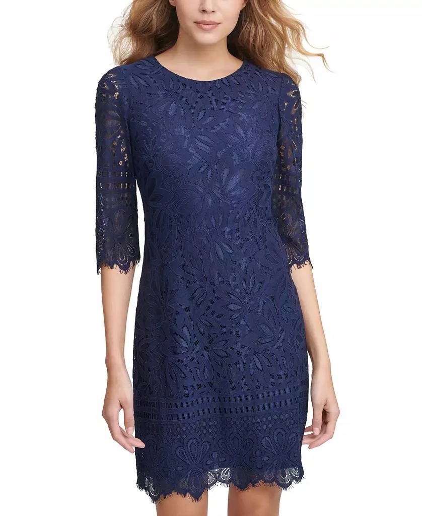 商品Kensie|Lace Sheath Dress,价格¥882,第3张图片详细描述