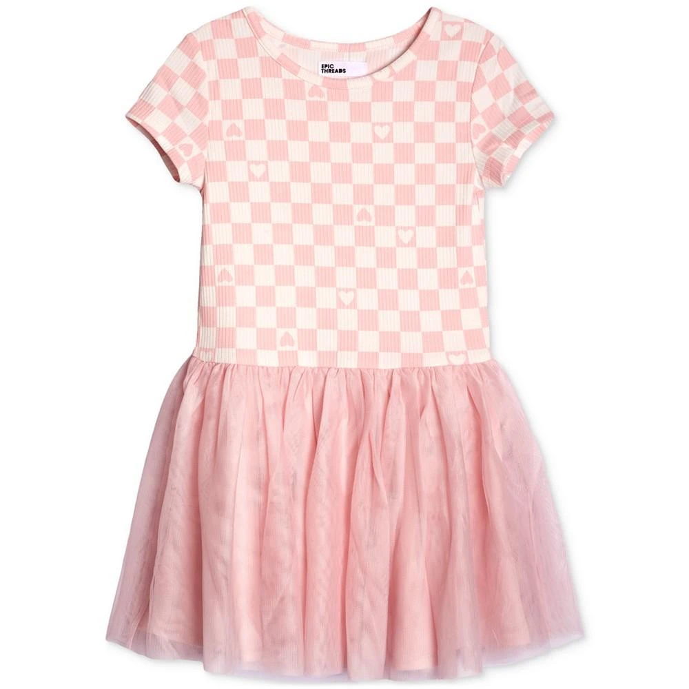 Little Girls Short Sleeve Play Dress, Created For Macy's 商品