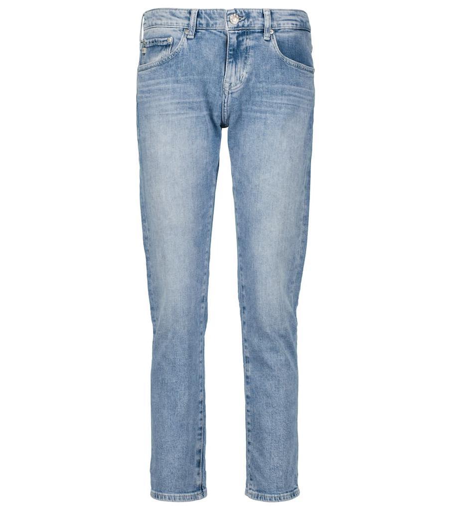 商品AG Jeans|Ex-Boyfriend中腰修身牛仔裤,价格¥1193,第1张图片