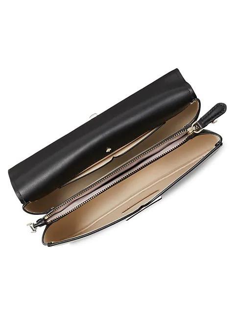 商品Kate Spade|Medium Buddie Leather Shoulder Bag,价格¥1539,第4张图片详细描述