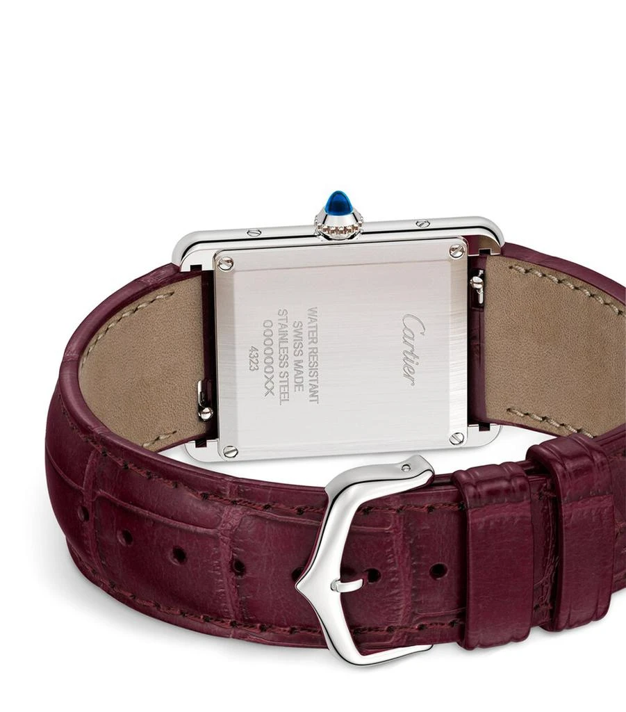 商品Cartier|Large Steel Tank Must Watch 25.5mm,价格¥36249,第4张图片详细描述
