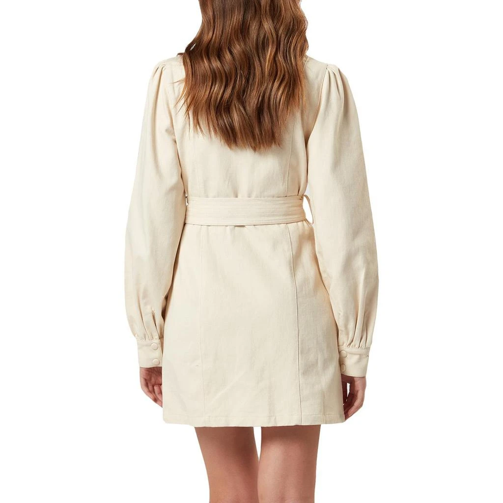 商品Charlie Holiday|Charlie Holiday Womens Rogue Corduroy Puff Sleeve Mini Dress,价格¥131,第3张图片详细描述