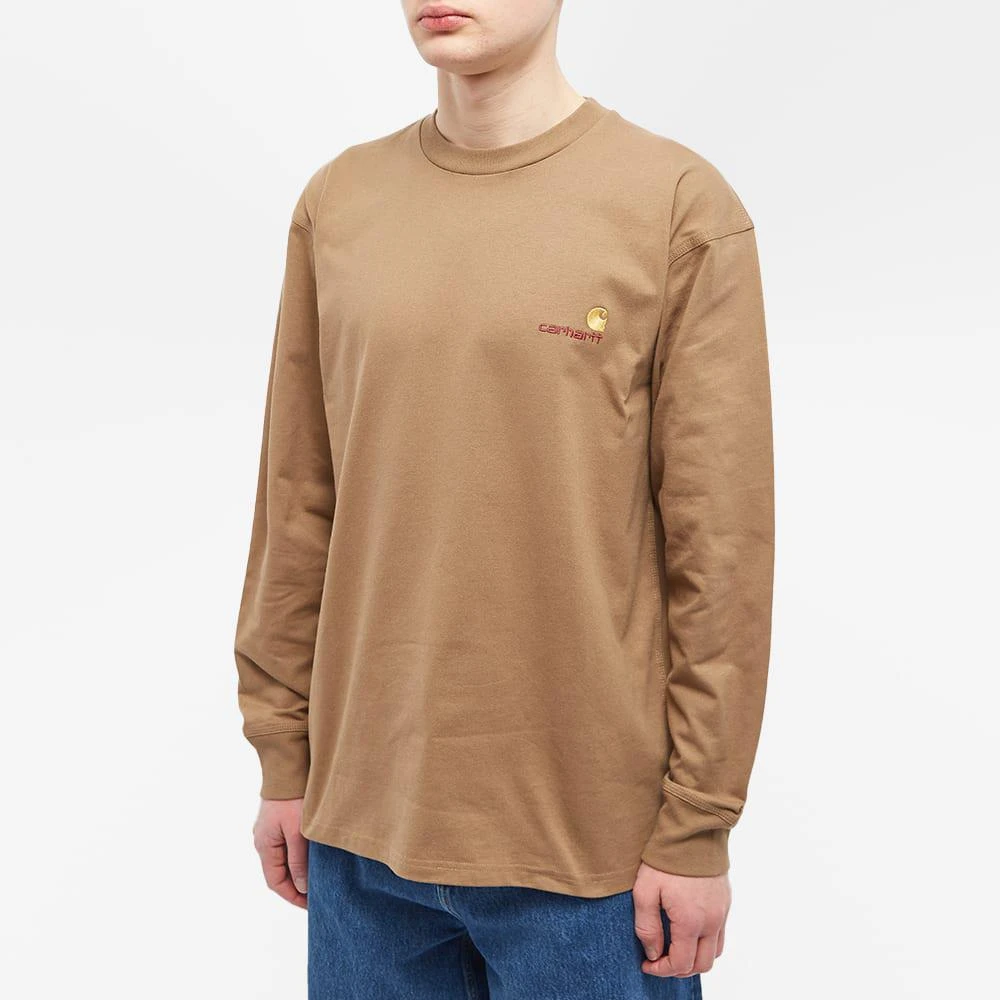 商品Carhartt WIP|Carhartt WIP Long Sleeve American Script T-Shirt,价格¥329,第2张图片详细描述