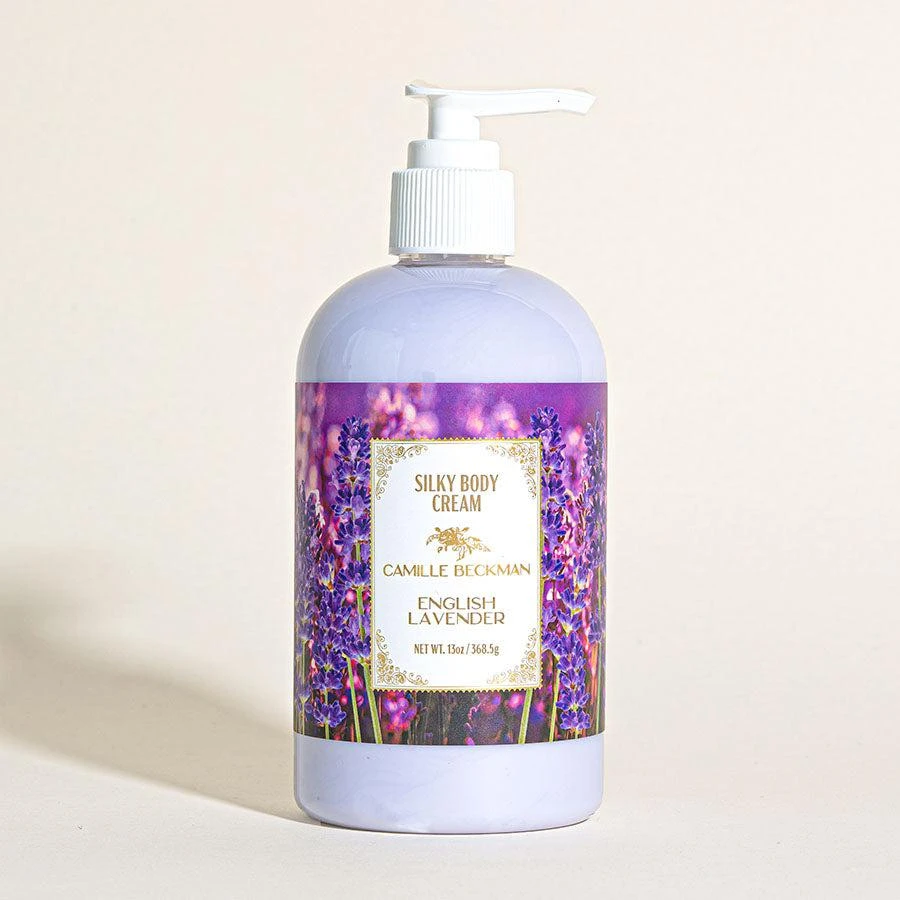 商品Camille Beckman|Silky Body Cream 13oz English Lavender,价格¥149,第1张图片