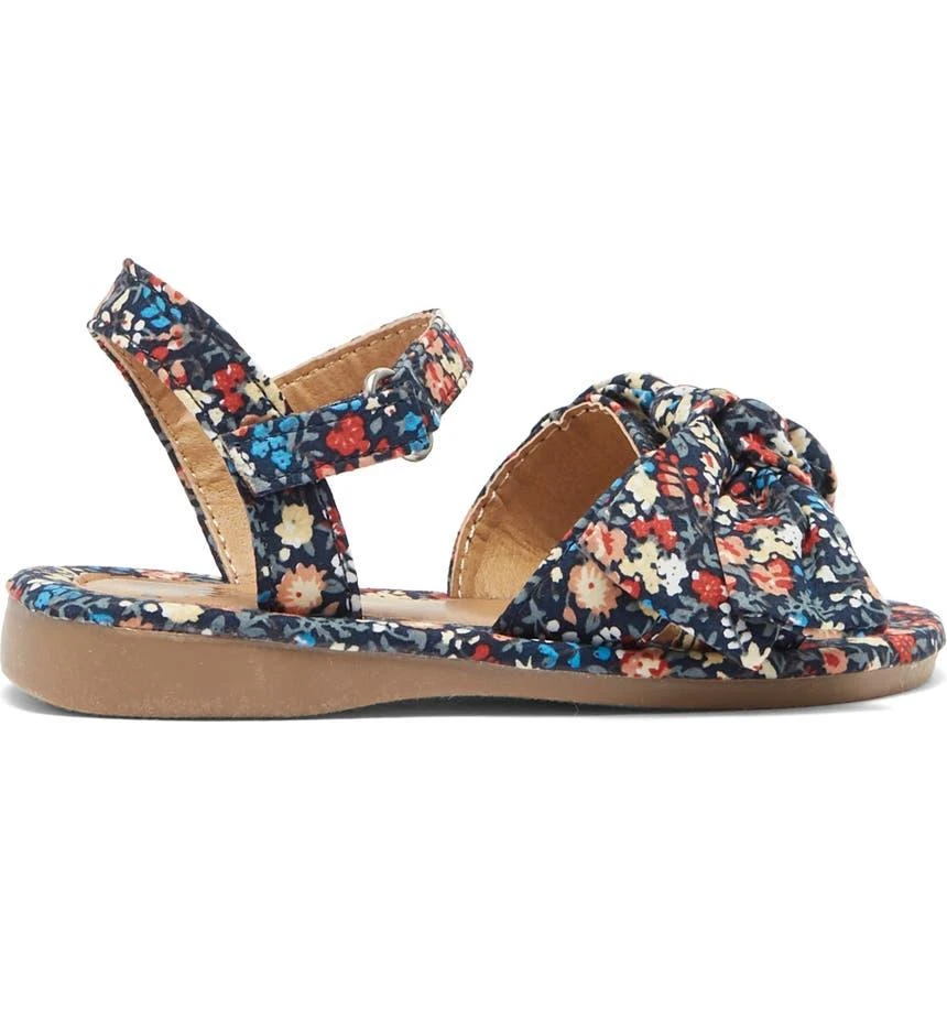 商品OLIVIA MILLER|Kids' Floral Print Bow Sandal,价格¥81,第3张图片详细描述