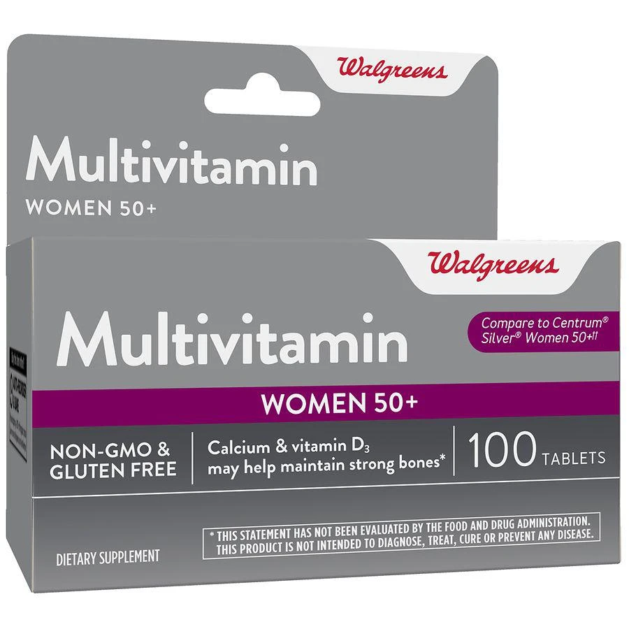 商品Walgreens|Women's 50+ Multivitamin,价格¥86,第4张图片详细描述