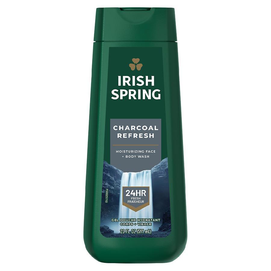 商品Irish Spring|Charcoal Fresh Body Wash for Men,价格¥37,第1张图片