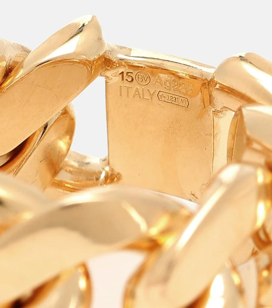 商品Bottega Veneta|Gold-plated sterling silver chain ring,价格¥5788,第4张图片详细描述