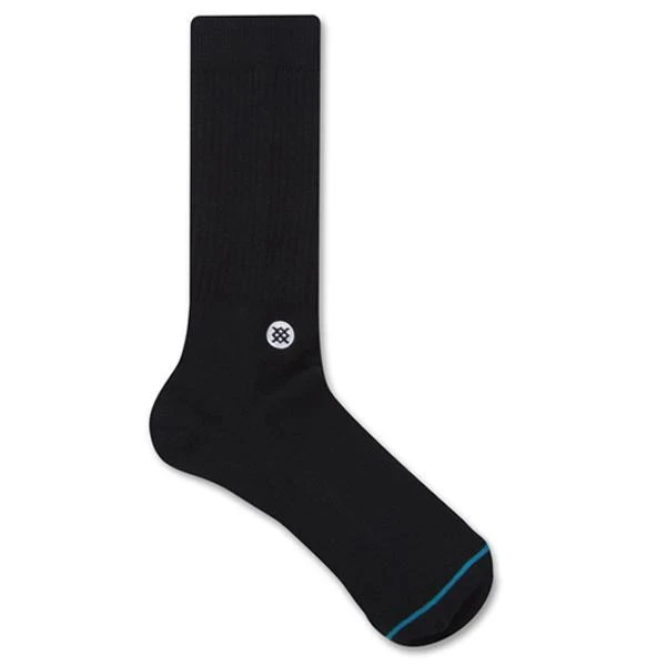 商品Stance|Icon Socks - Black/White,价格¥92,第2张图片详细描述