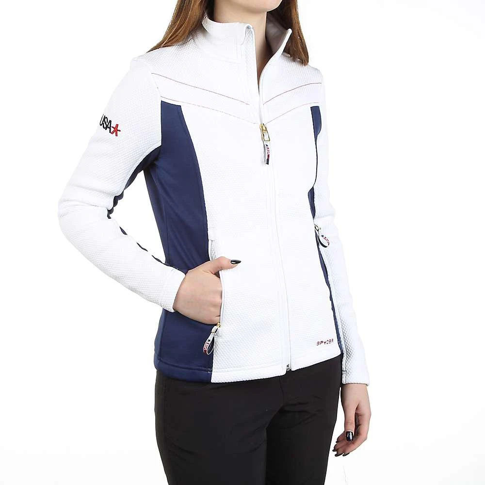 商品Spyder|Women's USA Encore Full Zip Fleece Jacket,价格¥569,第3张图片详细描述