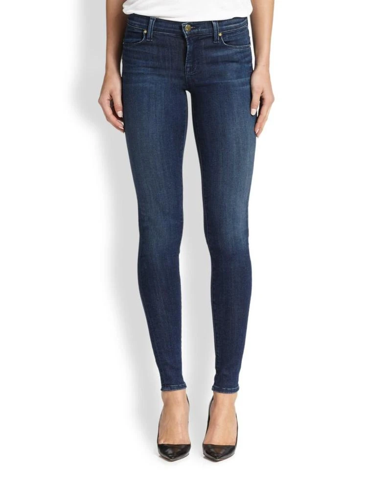 商品J Brand|Mid-Rise Super Skinny Jeans,价格¥885,第1张图片