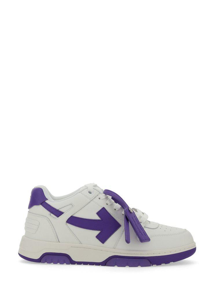 商品Off-White|Off-White Out Of Office Lace-Up Sneakers,价格¥2741-¥3377,第1张图片