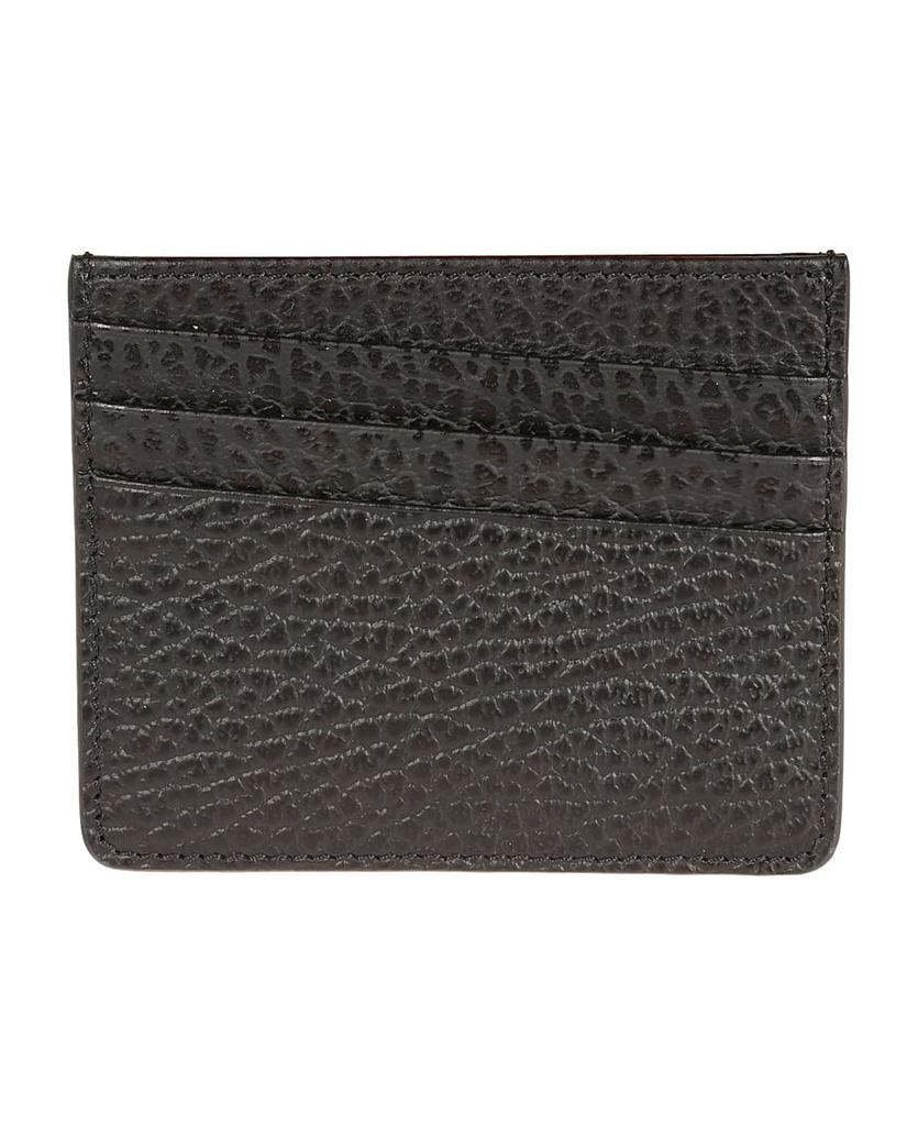 商品MAISON MARGIELA|Grained Leather Logo Detail Card Holder,价格¥1432,第1张图片