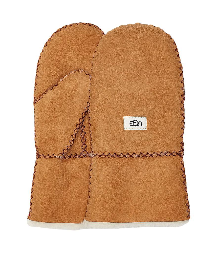 商品UGG|Water Resistant Sheepskin Mittens (Toddler/Little Kids),价格¥700,第4张图片详细描述