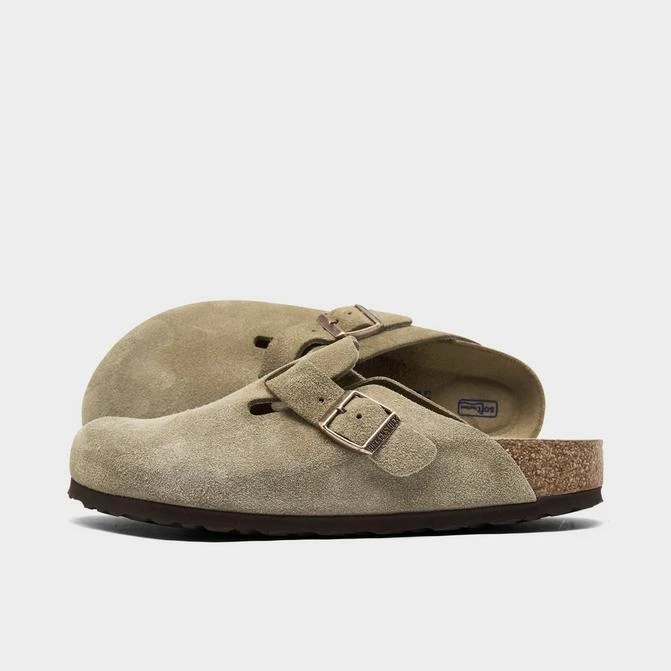 商品Birkenstock|Women's Birkenstock Boston Soft Footbed Clogs,价格¥1267,第1张图片