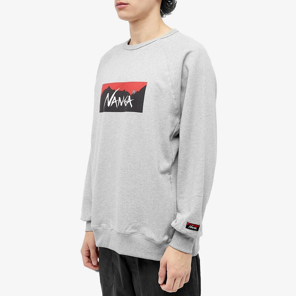 商品NANGA|NANGA Eco Hybrid Box Logo Sweat,价格¥544,第2张图片详细描述