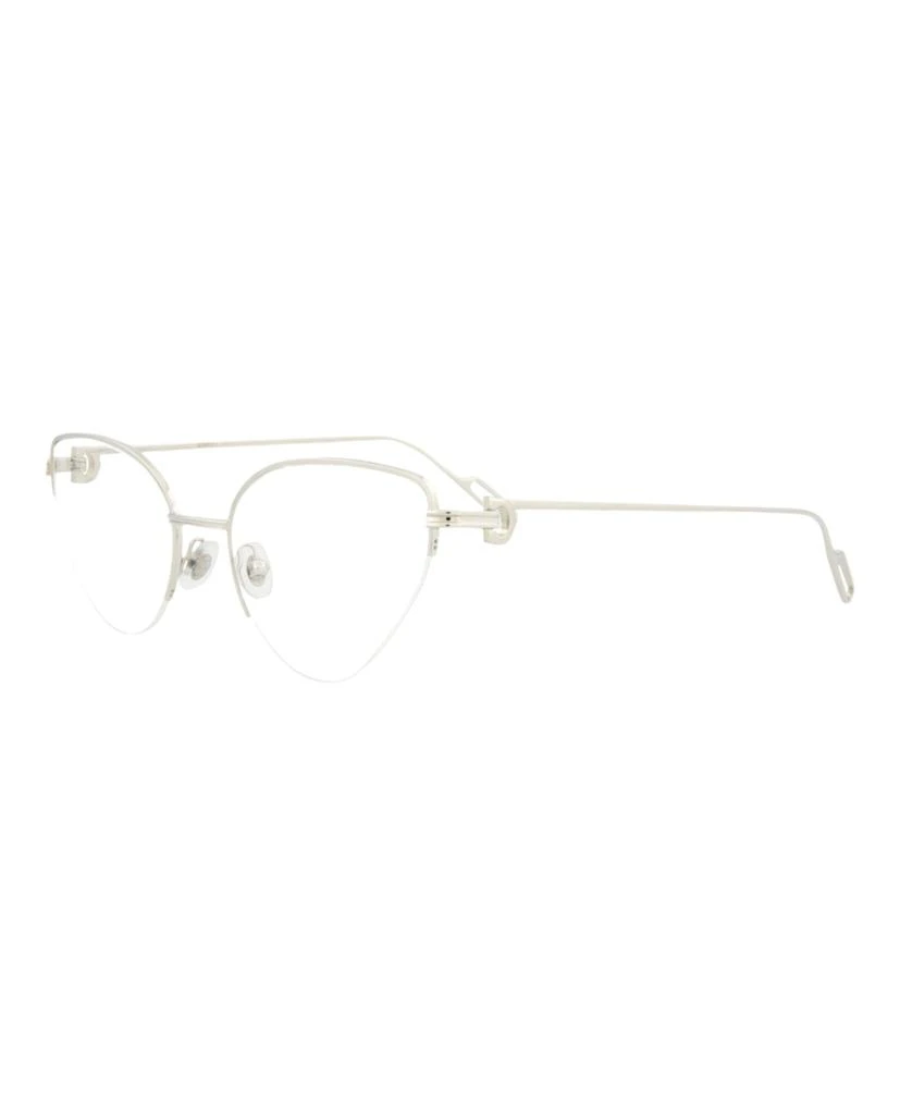 商品Cartier|Cat Eye-Frame Metal Optical Frames,价格¥2205,第2张图片详细描述