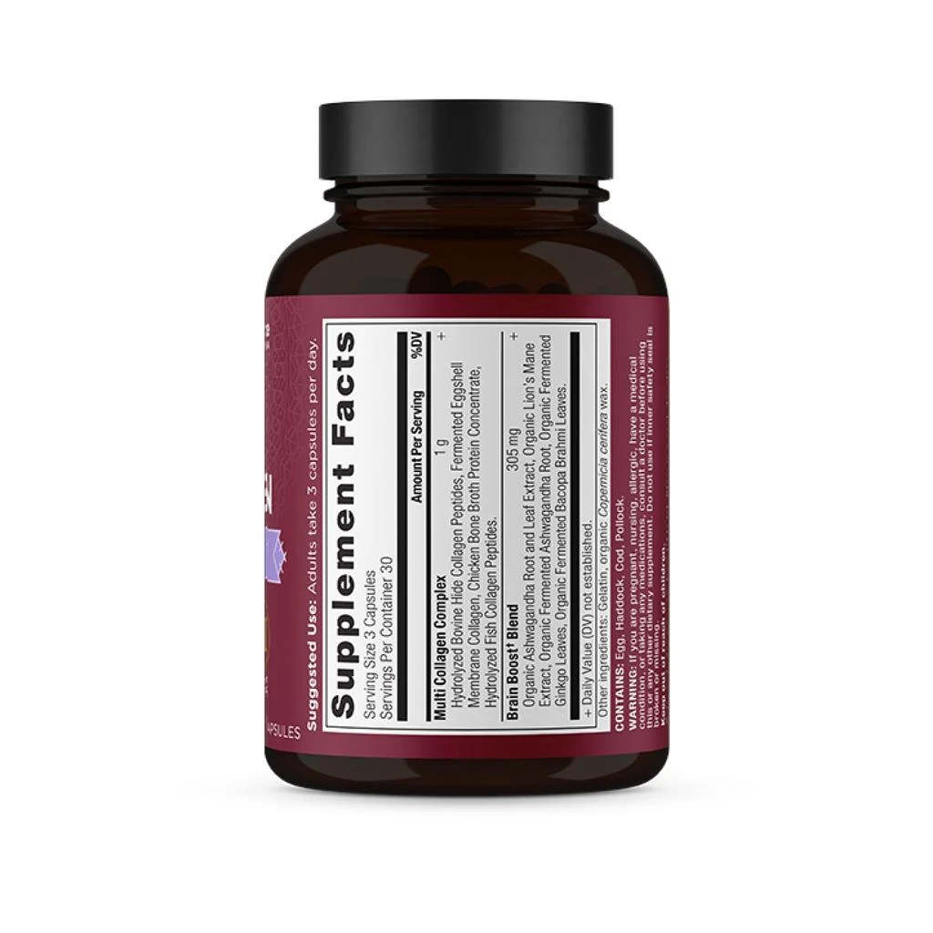 Multi Collagen Peptides Brain Boost Spring ’23 Catalog | Capsules (90 Capsules) 商�品