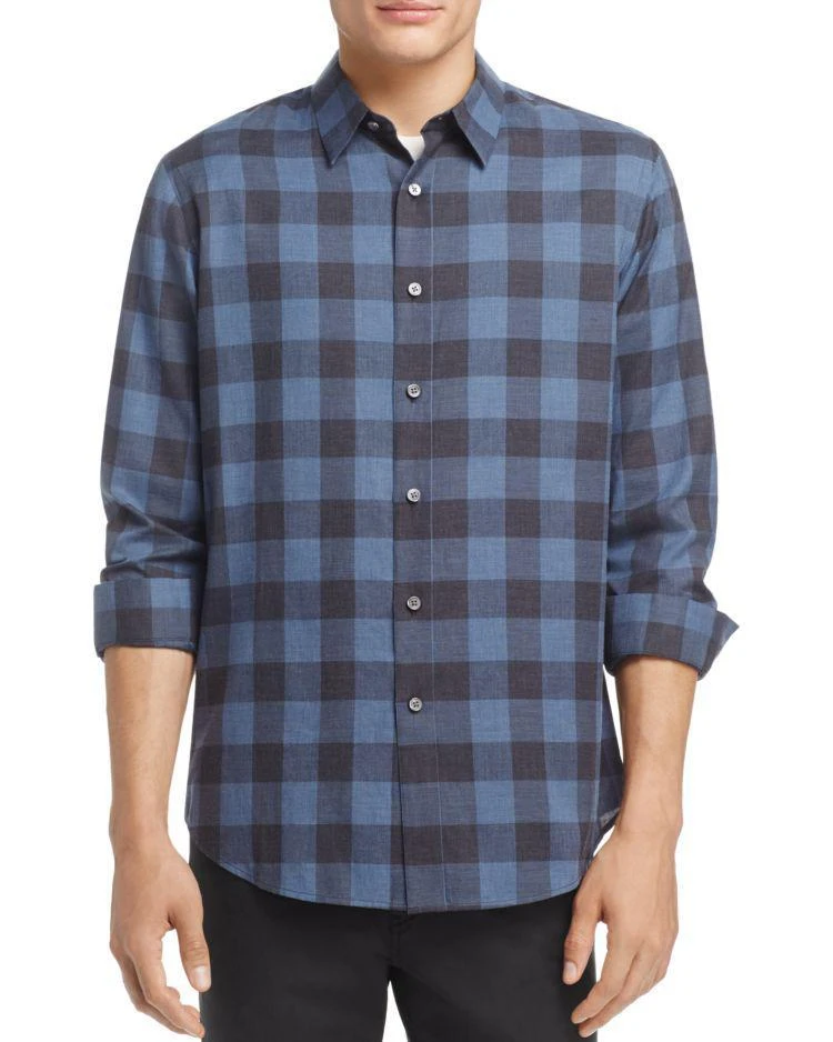 商品Theory|Plaid 修身格子衬衫,价格¥750,第1张图片