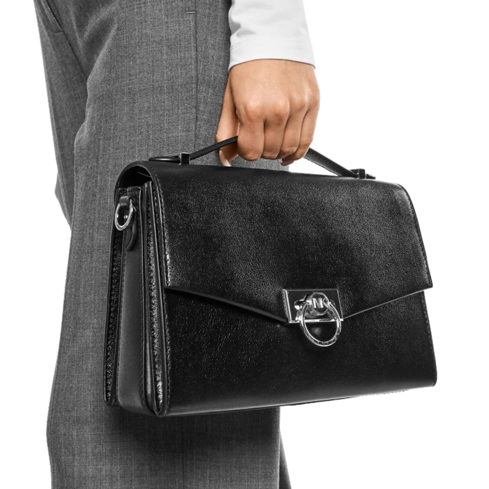 MICHAEL KORS 黑色女士斜挎包 30F0S1HM2L-001 商品