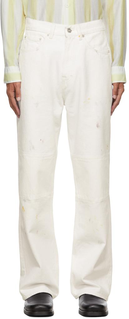 SSENSE Exclusive Deck Splatter Jeans商品第1张图片规格展示