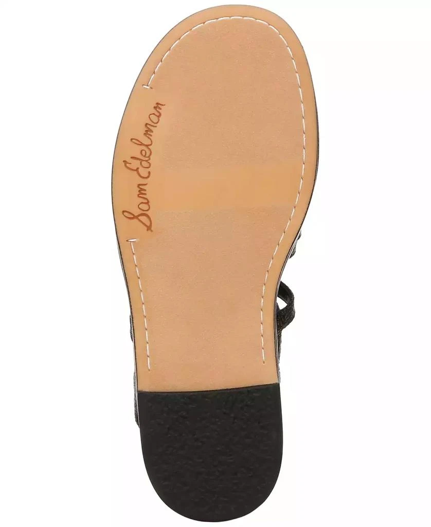 商品Sam Edelman|Tianna Embellished Strappy Gladiator Flat Sandals,价格¥834,第5张图片详细描述