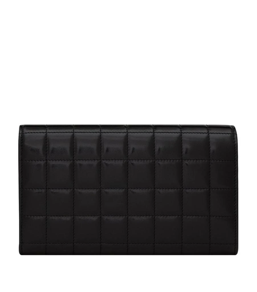 商品Yves Saint Laurent|Leather Matelassé Maillon Wallet,价格¥8343,第2张图片详细描述