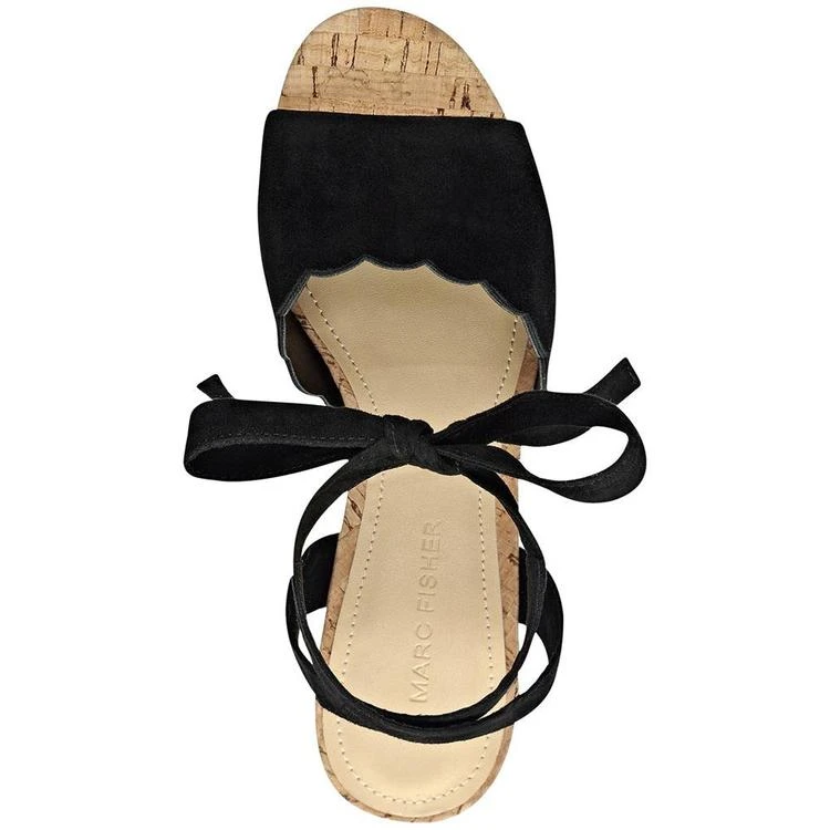 Piya Lace-Up Cork Block-Heel Sandals 商品