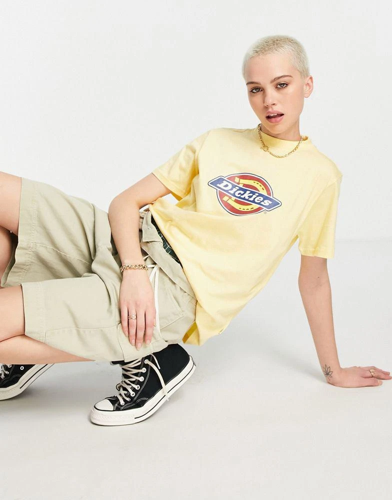 商品DICKIES|Dickies Icon logo t-shirt in yellow,价格¥163,第4张图片详细描述