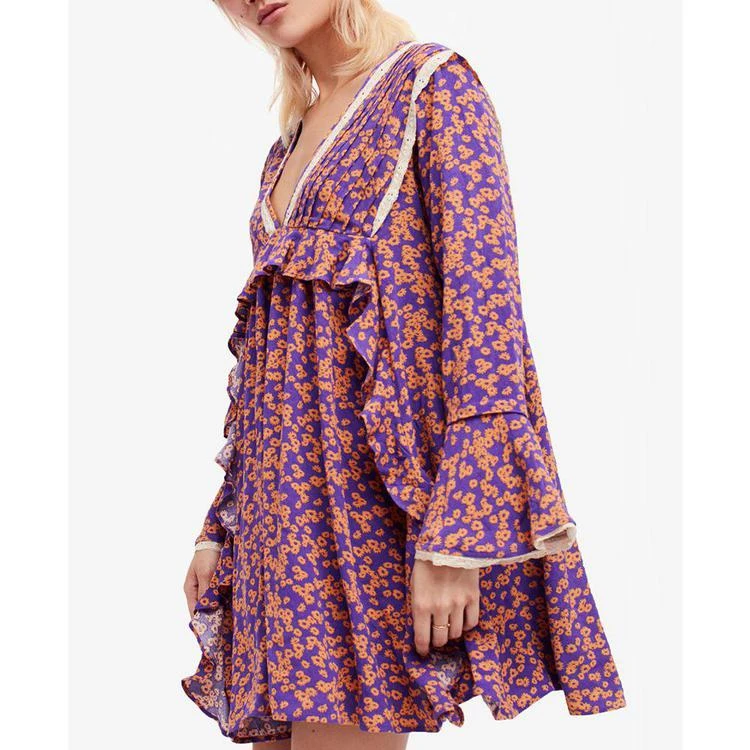 商品Free People|Like You Best Ruffled Peasant Dress,价格¥375,第2张图片详细描述