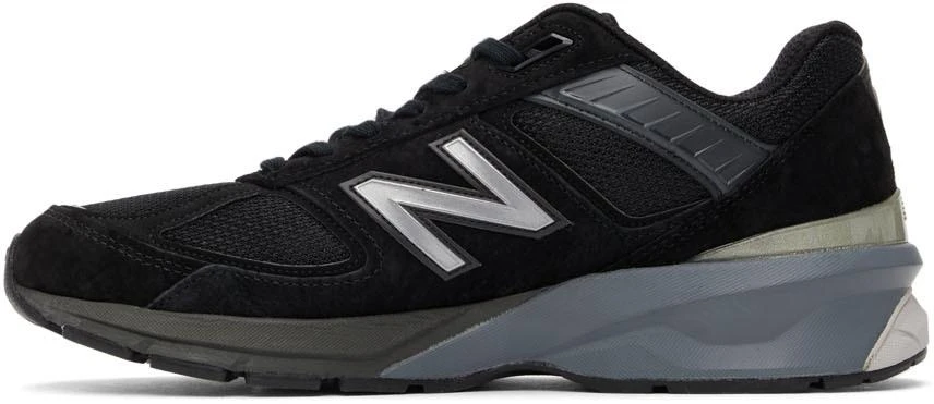 商品New Balance|Black Made In US 990 v5 Sneakers,价格¥1773,第3张图片详细描述