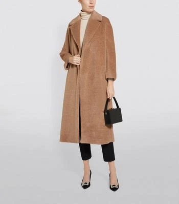 商品Max Mara|Alpaca-Wool 腰带外套,价格¥7095,第4张图片详细描述