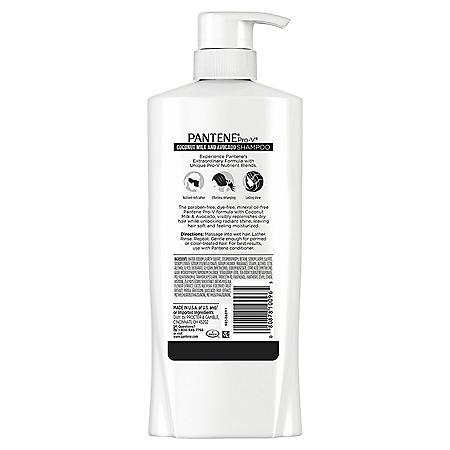 Pantene Pro-V Coconut Milk and Avocado Shampoo (38.2 fl. oz.)商品第6张图片规格展示