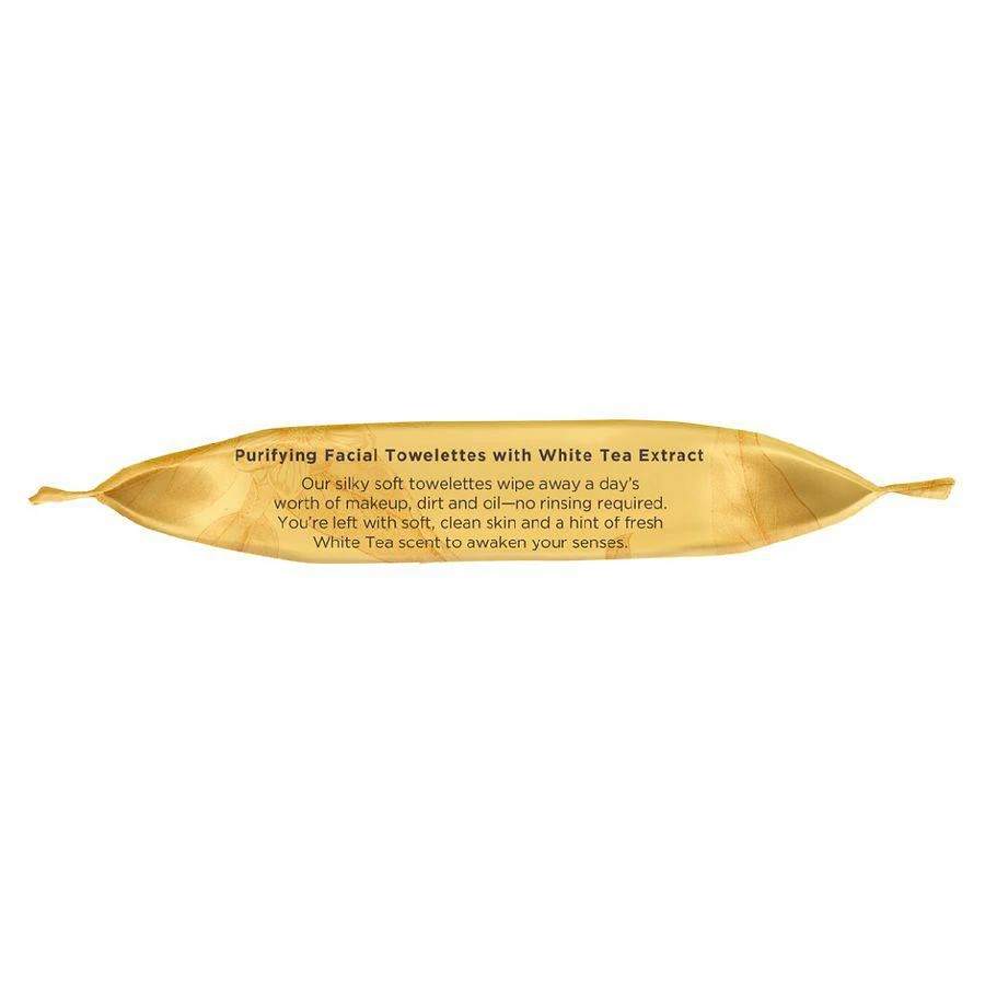 商品Burt's Bees|Purifying Facial Cleanser Towelettes and Makeup Remover Wipes White Tea Extract,价格¥32,第3张图片详细描述