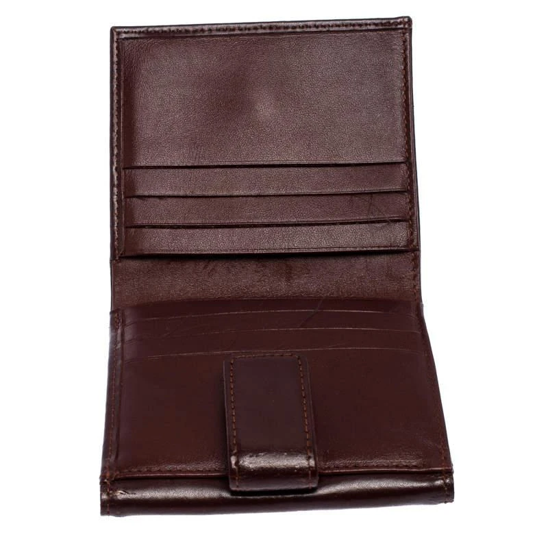 商品[二手商品] Longchamp|Longchamp Maroon Leather Roseau Compact Wallet,价格¥1009,第2张图片详细描述