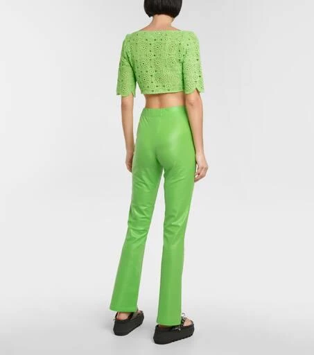 商品ROTATE Birger Christensen|Molikka flared leggings,价格¥650,第3张图片详细描述