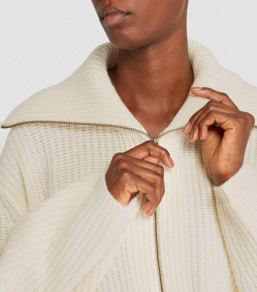 Cashmere Zip-Up Sweater商品第6张图片规格展示