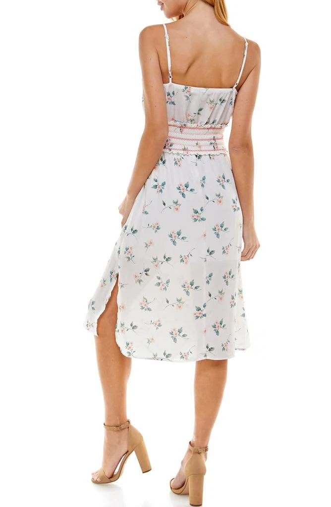 商品ROW A|Smocked Waist Floral Dress,价格¥237,第2张图片详细描述